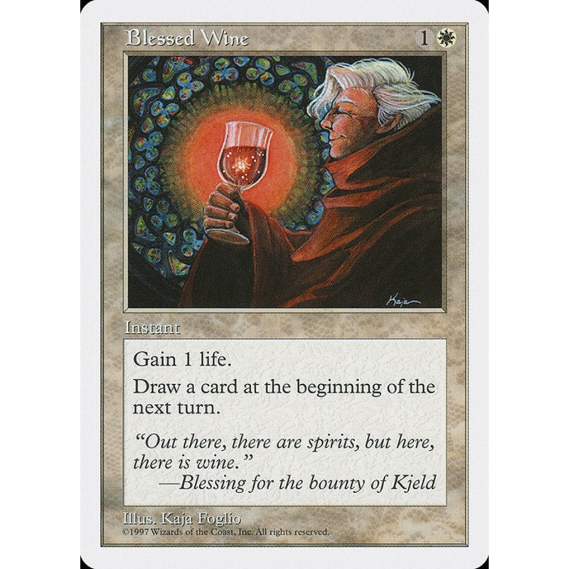 5ED: Blessed Wine