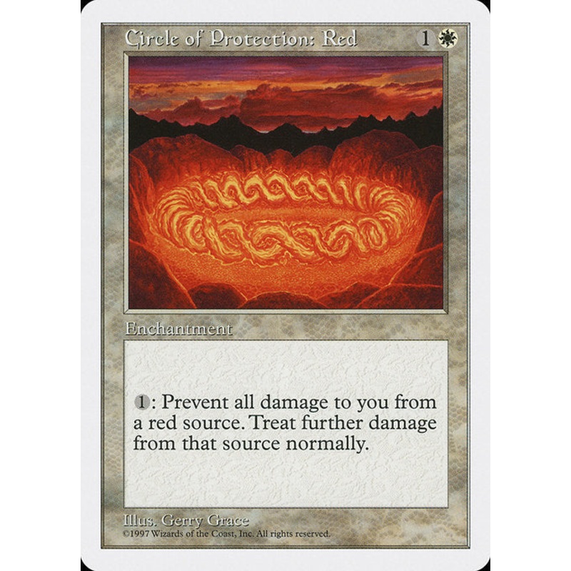 5ED: Circle of Protection: Red