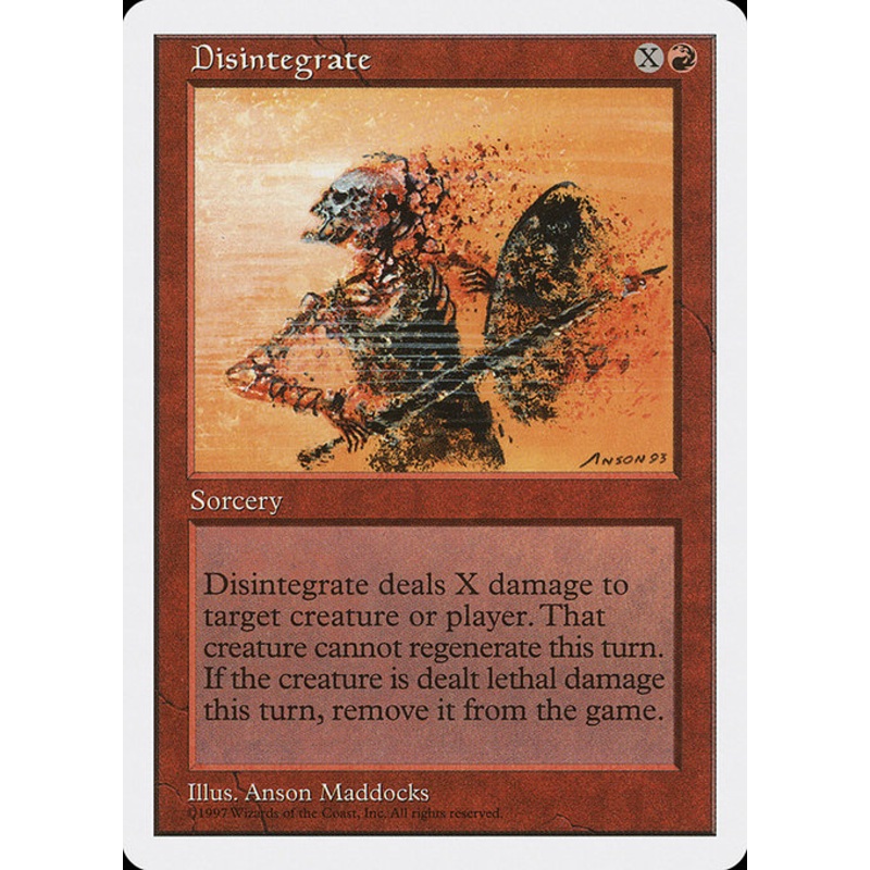 5ED: Disintegrate