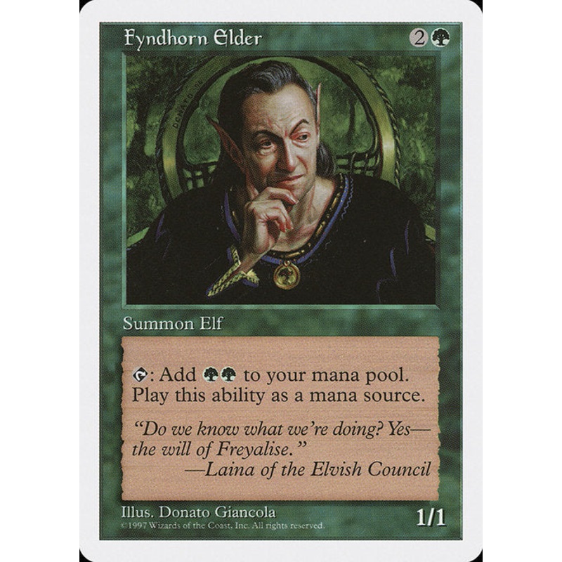 5ED: Fyndhorn Elder
