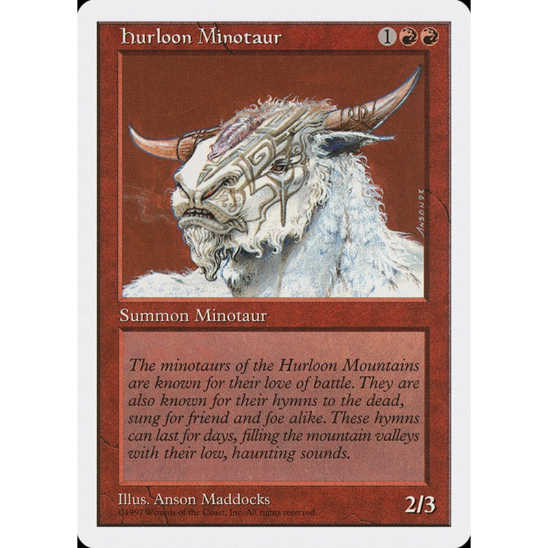 5ED: Hurloon Minotaur