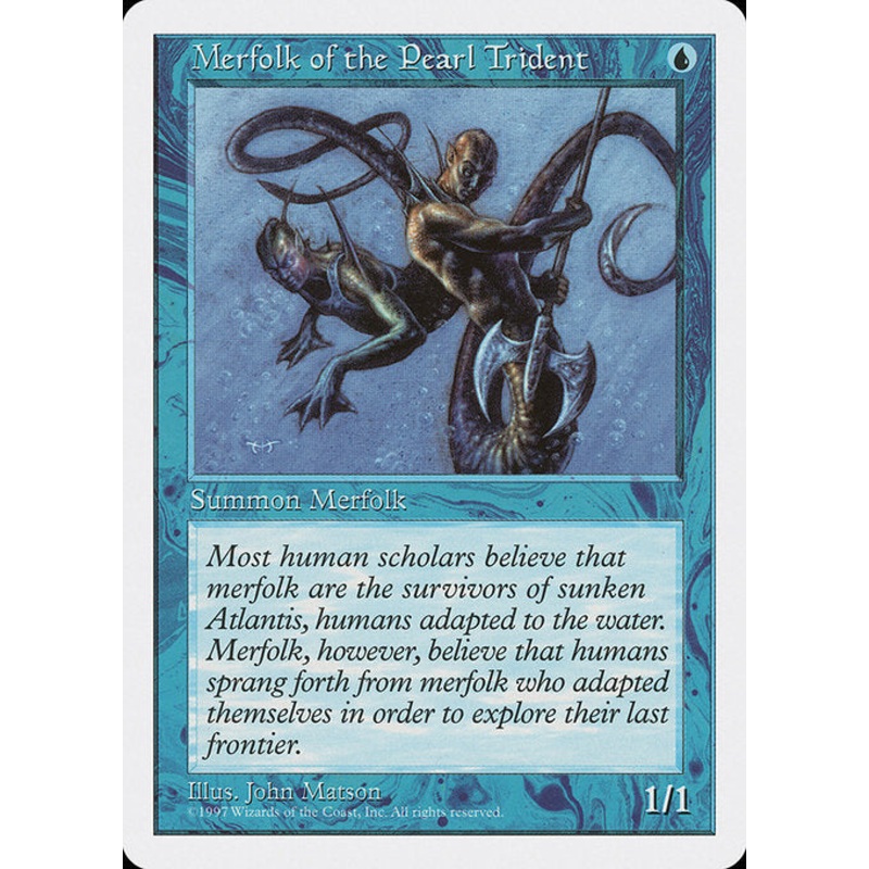 5ED: Merfolk of the Pearl Trident