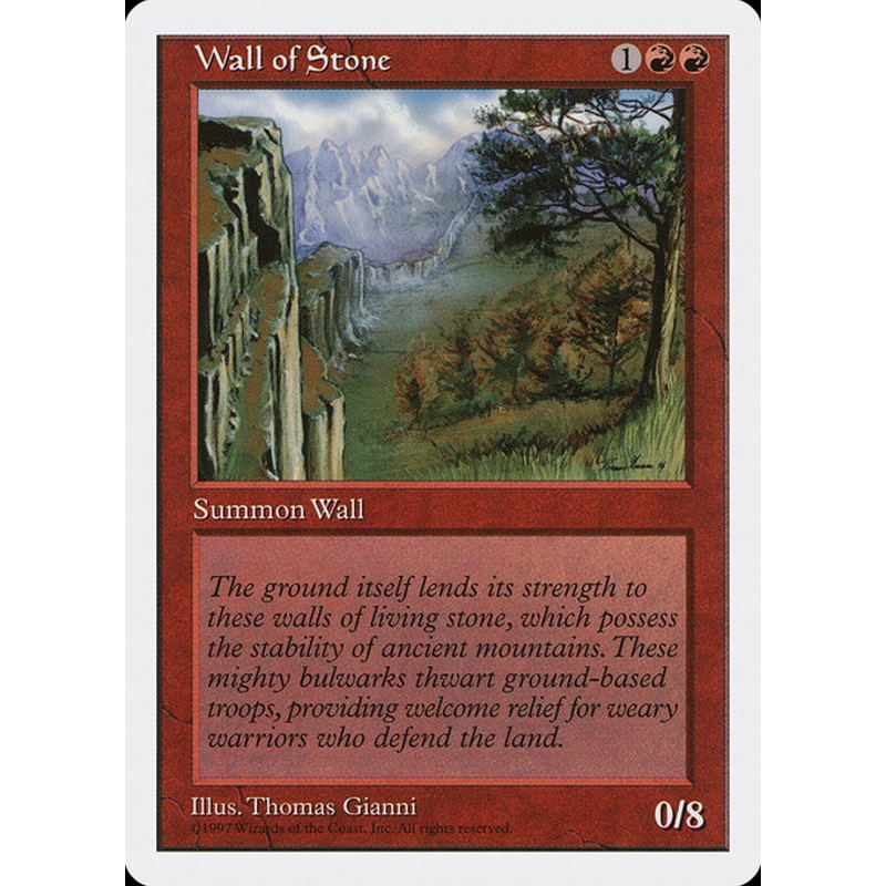 5ED: Wall of Stone