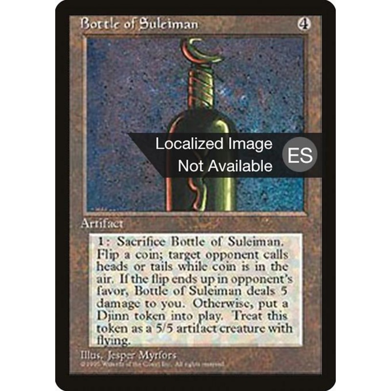 4BB: Bottle of Suleiman