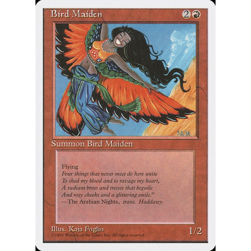 4ED: Bird Maiden