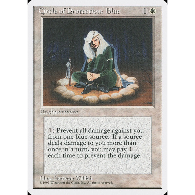 4ED: Circle of Protection: Blue