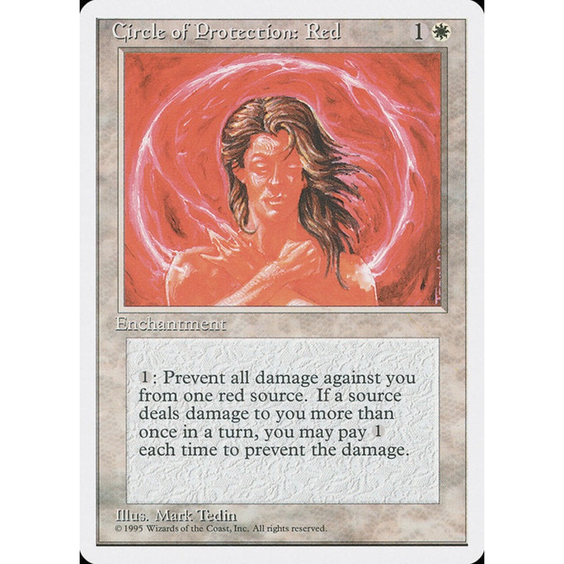 4ED: Circle of Protection: Red