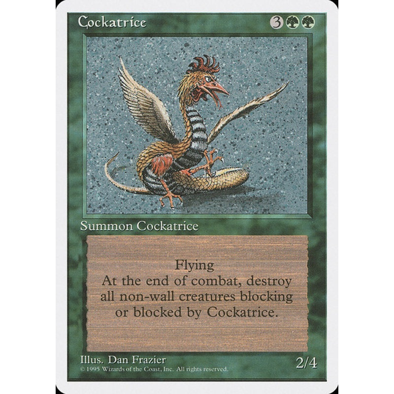 4ED: Cockatrice