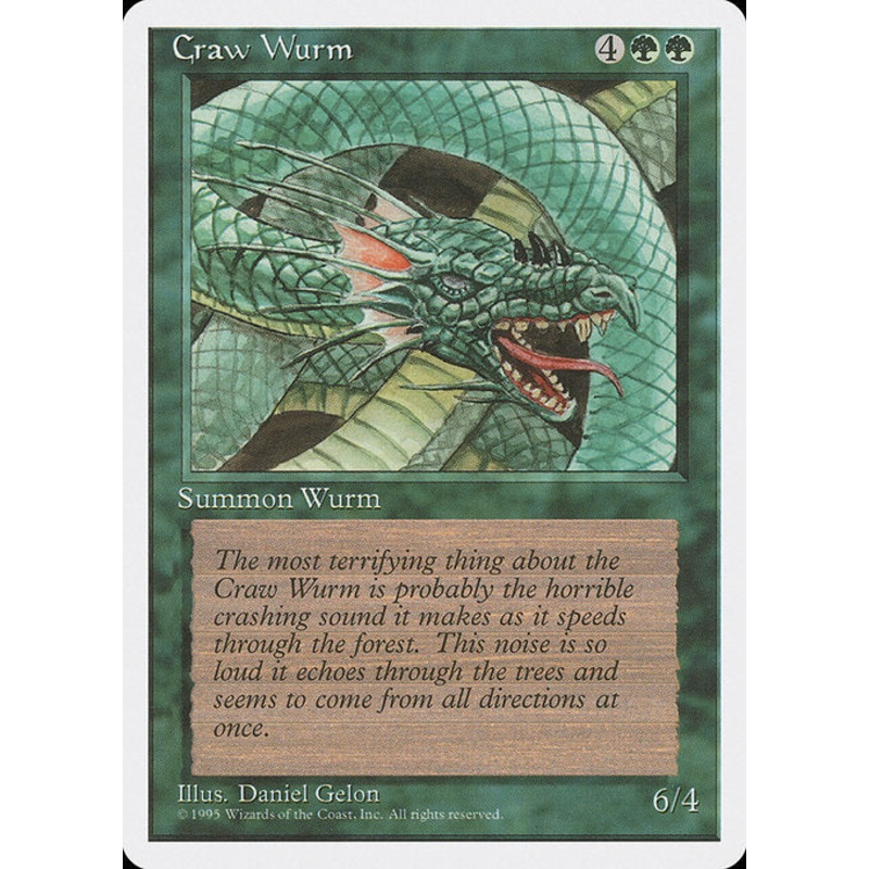 4ED: Craw Wurm
