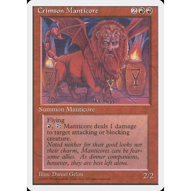 4ED: Crimson Manticore