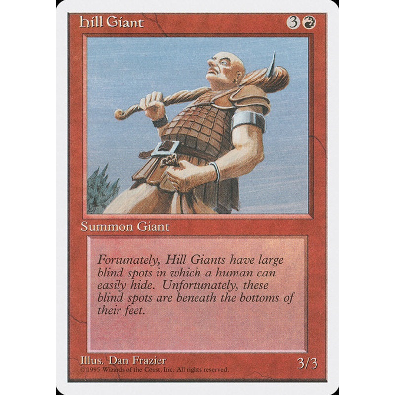 4ED: Hill Giant
