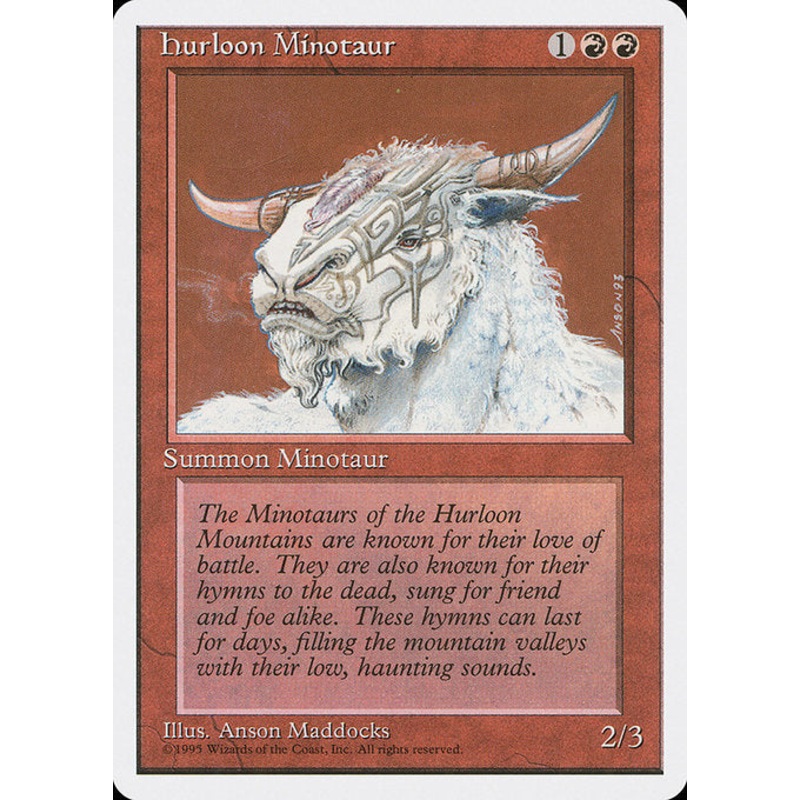 4ED: Hurloon Minotaur