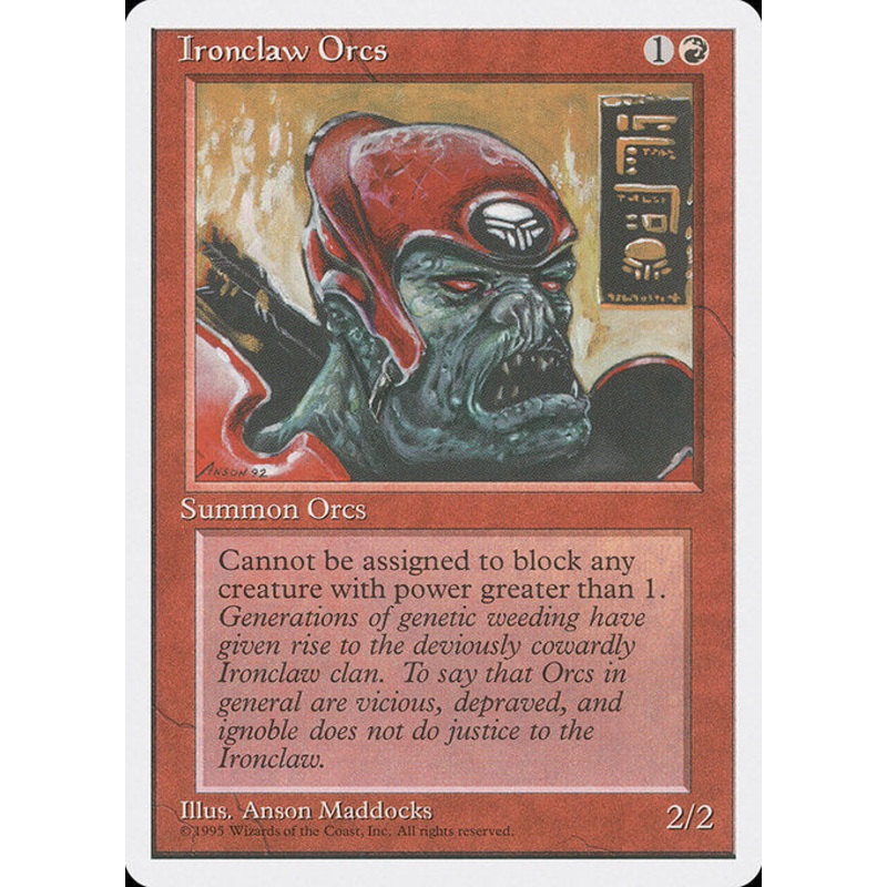 4ED: Ironclaw Orcs