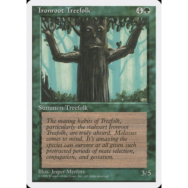 4ED: Ironroot Treefolk