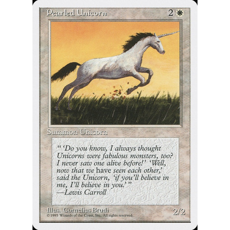 4ED: Pearled Unicorn