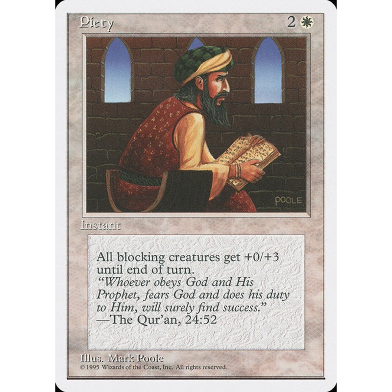 4ED: Piety