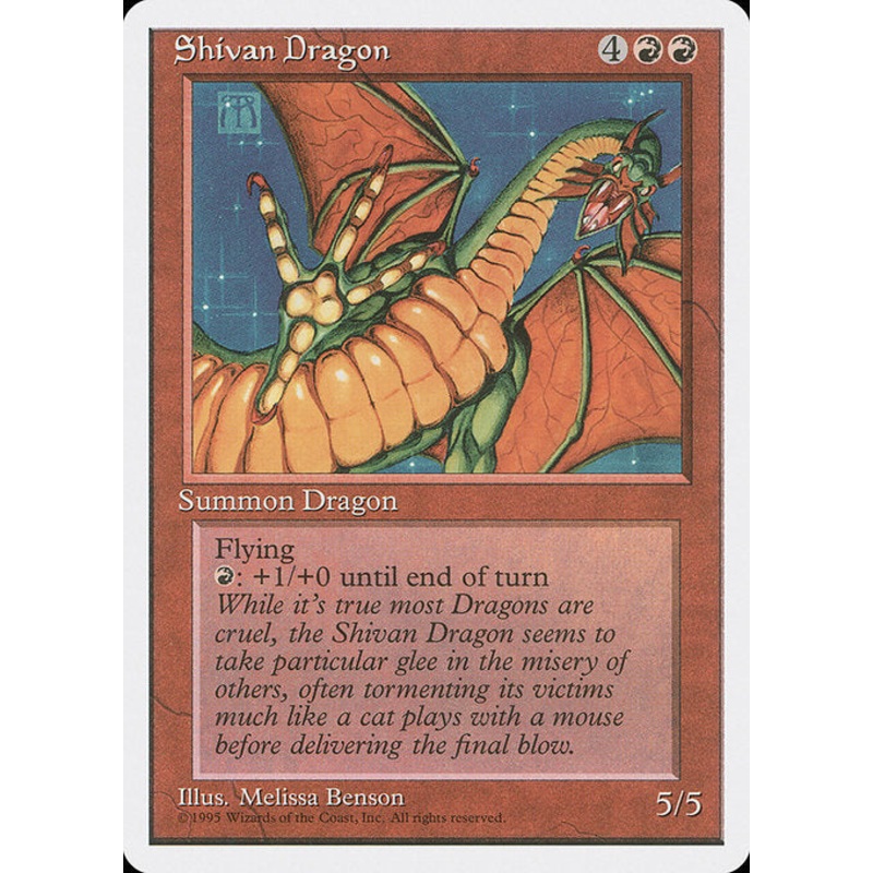 4ED: Shivan Dragon