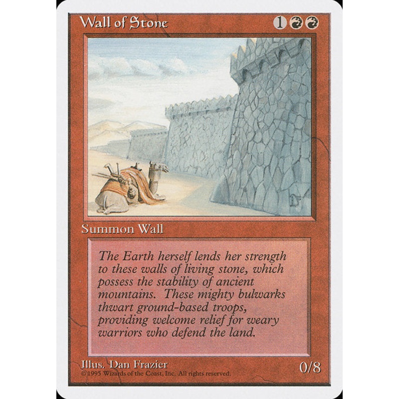 4ED: Wall of Stone