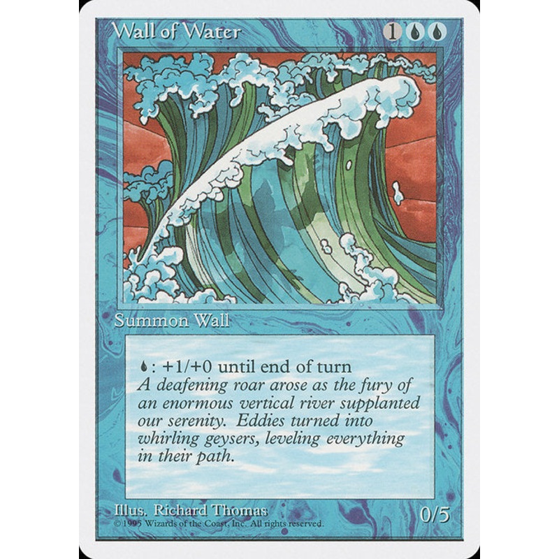 4ED: Wall of Water