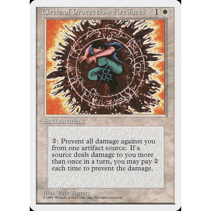 4ED: Circle of Protection: Artifacts
