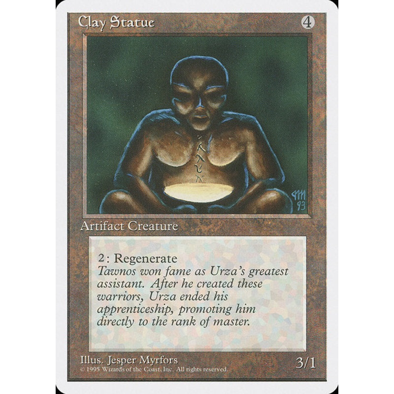 4ED: Clay Statue