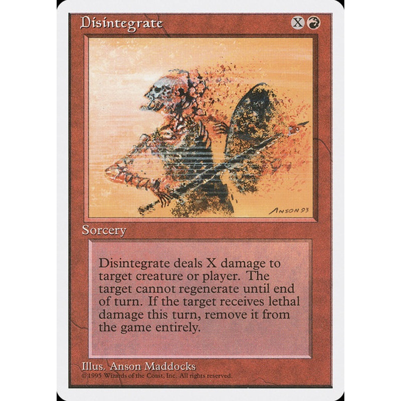 4ED: Disintegrate