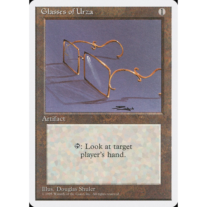 4ED: Glasses of Urza