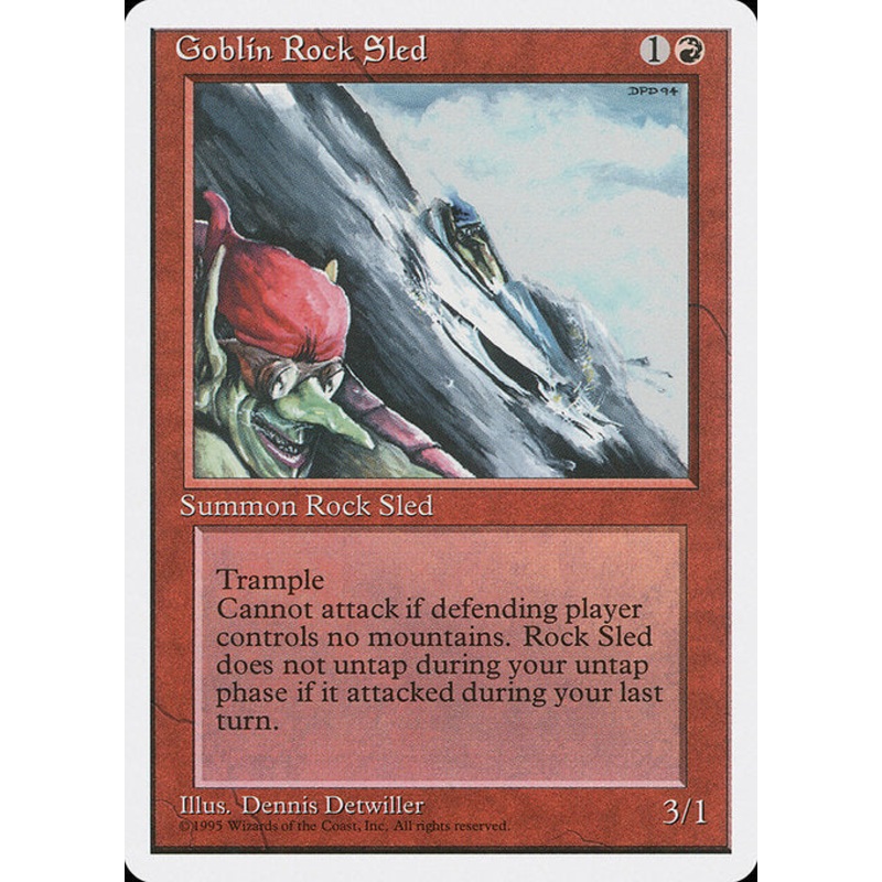 4ED: Goblin Rock Sled