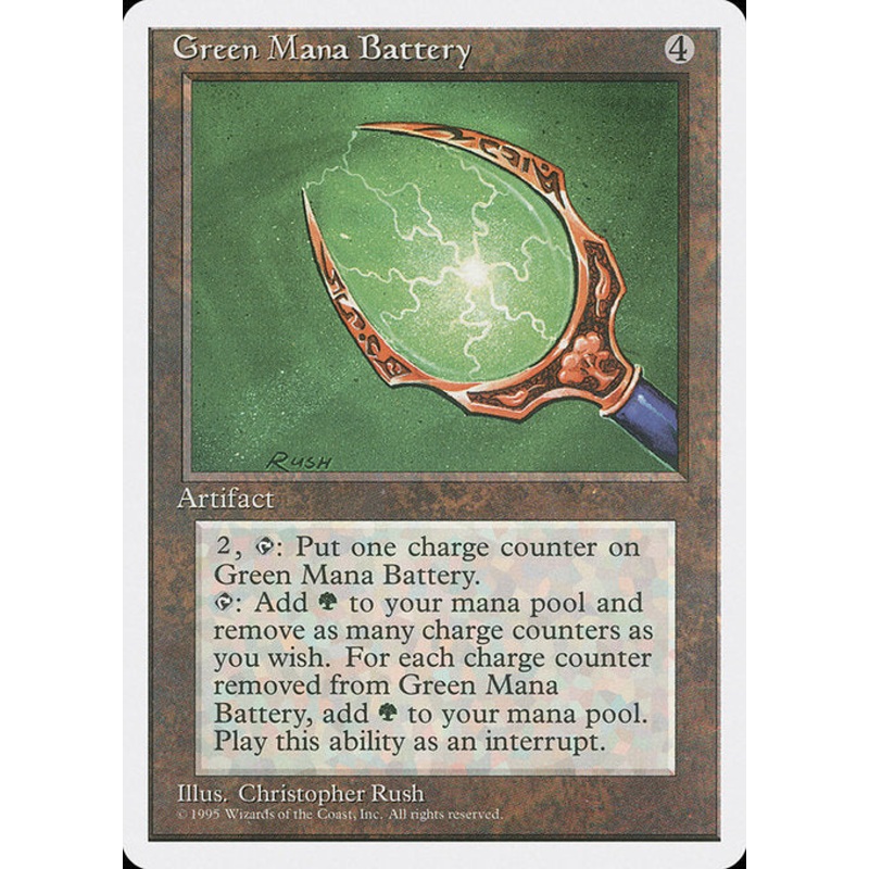 4ED: Green Mana Battery