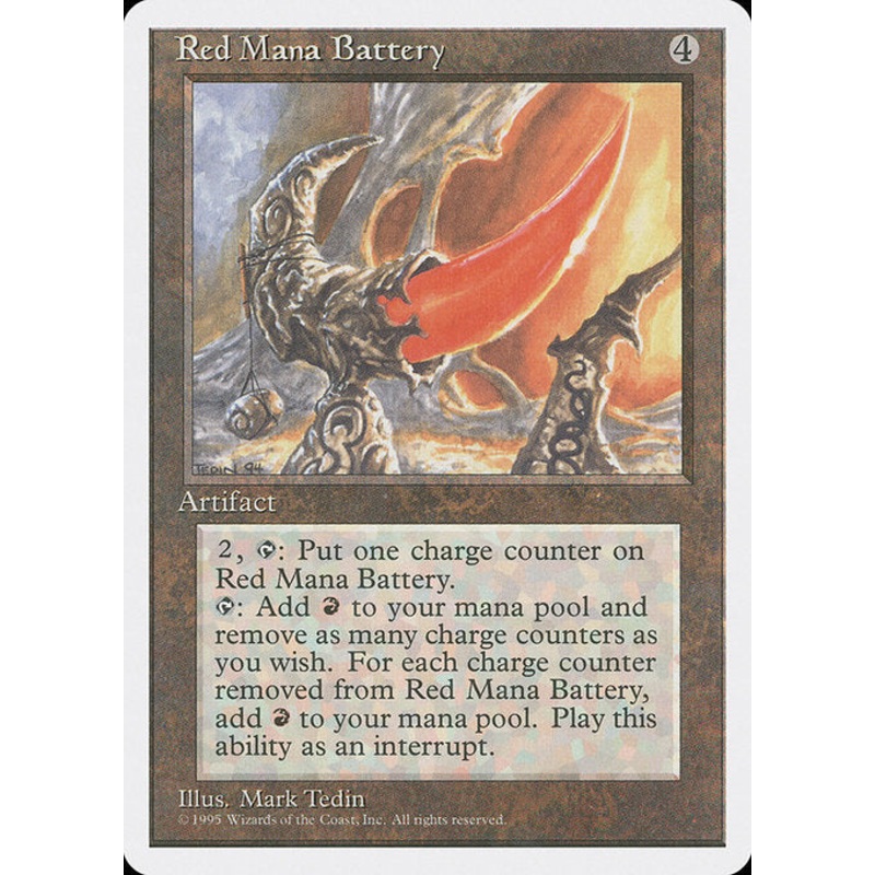 4ED: Red Mana Battery