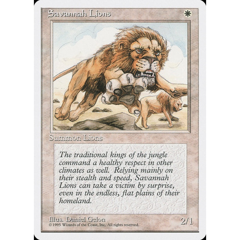 4ED: Savannah Lions