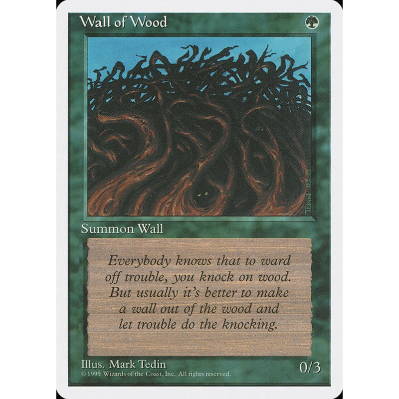 4ED: Wall of Wood