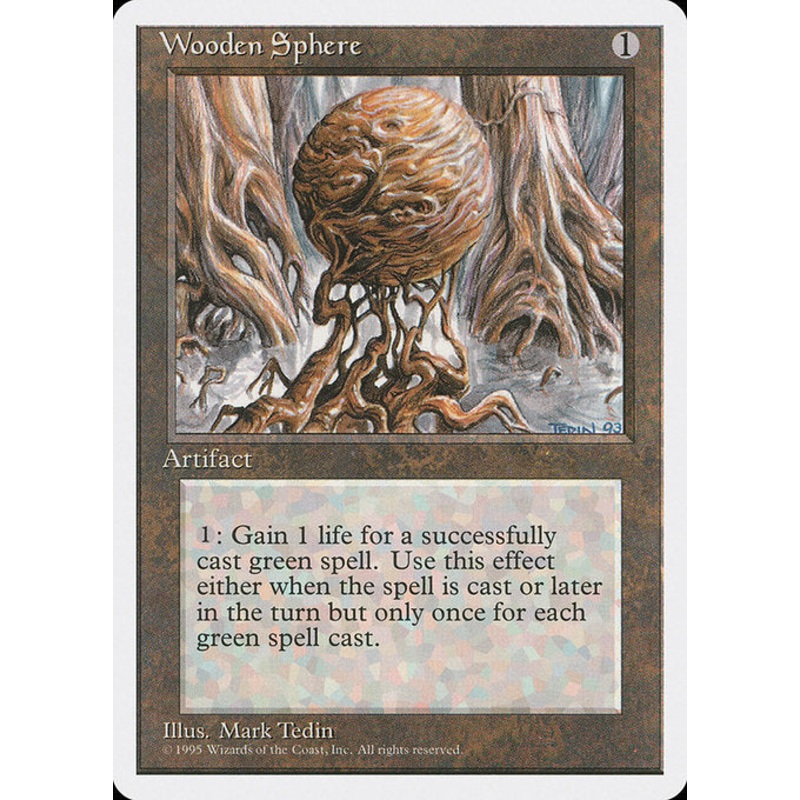 4ED: Wooden Sphere
