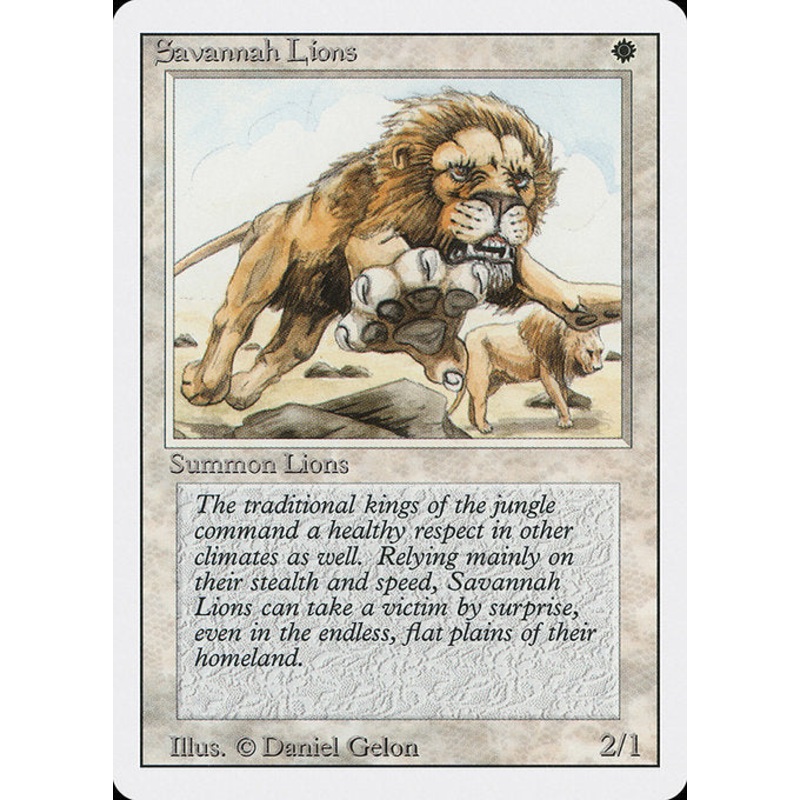 3ED: Savannah Lions