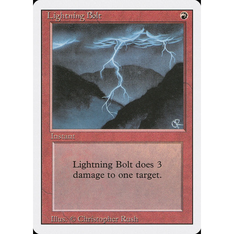 3ED: Lightning Bolt