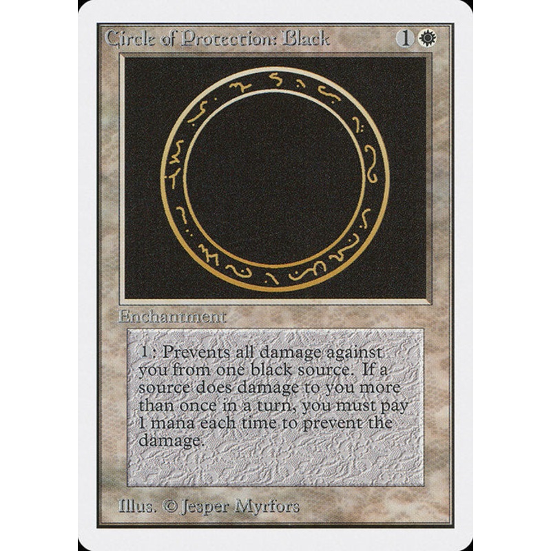 2ED: Circle of Protection: Black