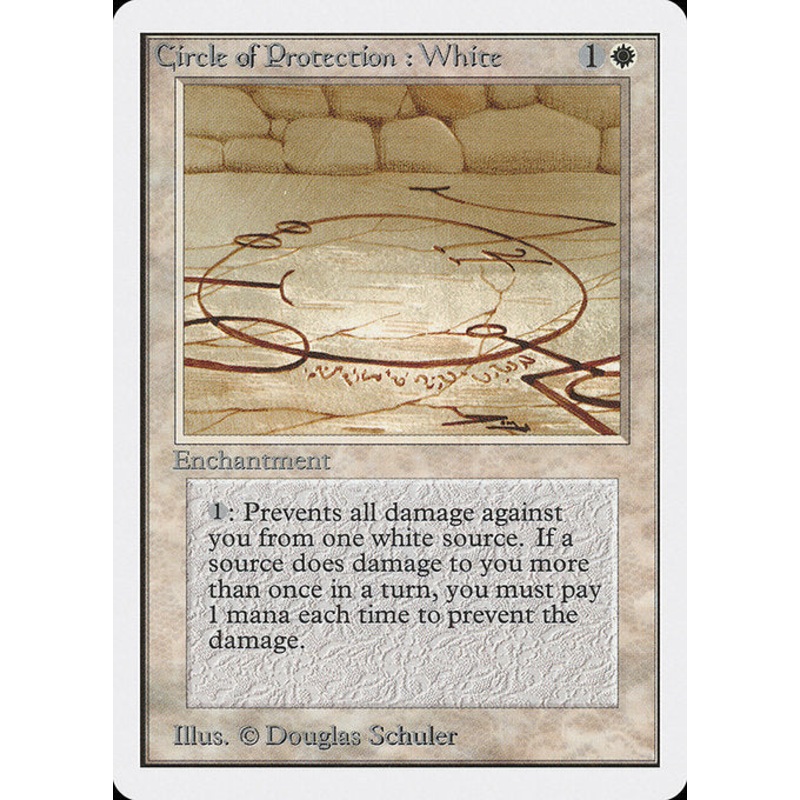 2ED: Circle of Protection: White