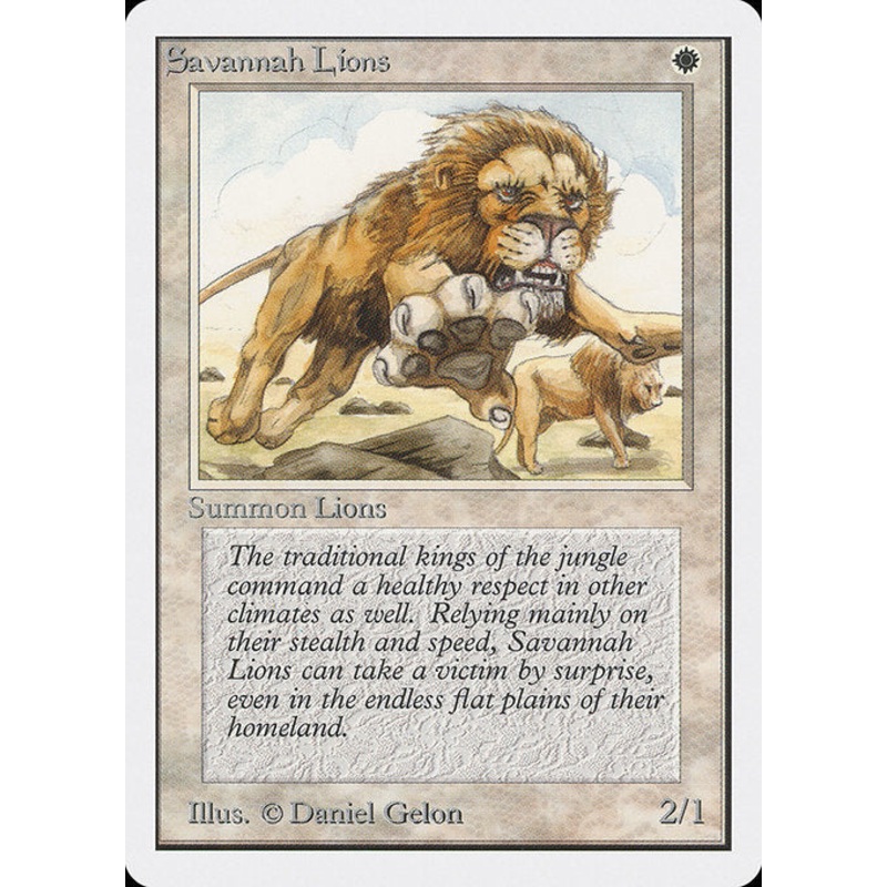 2ED: Savannah Lions