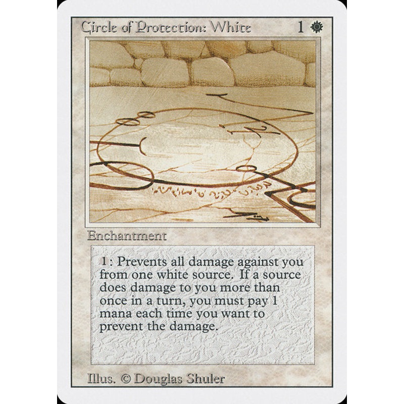 3ED: Circle of Protection: White