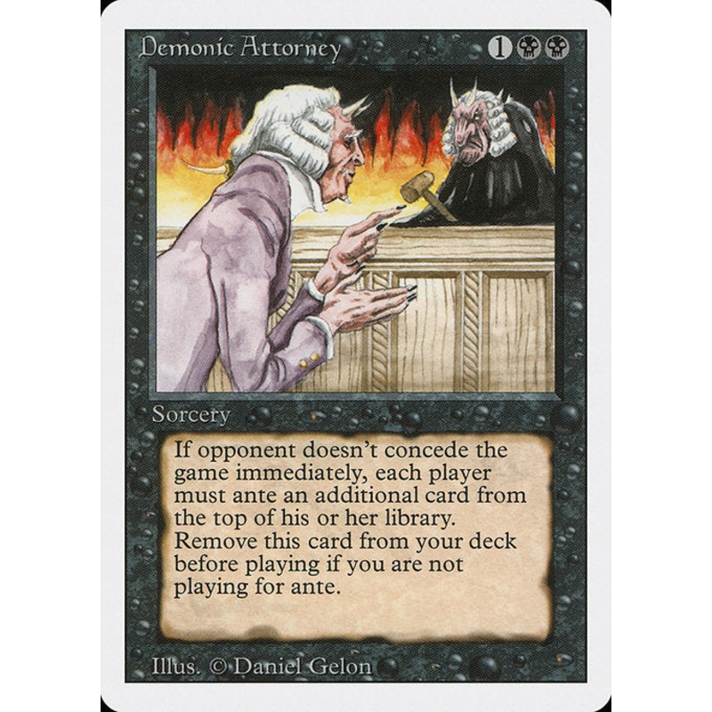 3ED: Demonic Attorney