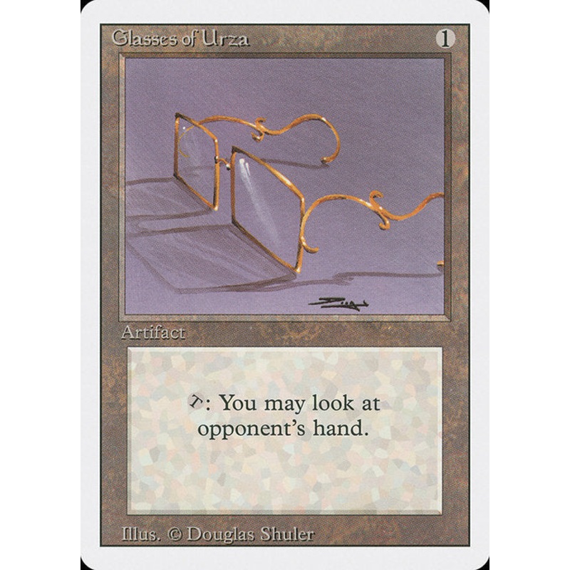 3ED: Glasses of Urza