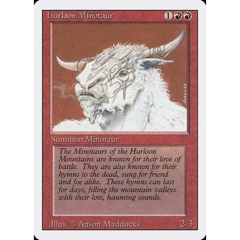 3ED: Hurloon Minotaur