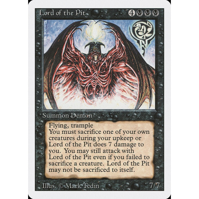 3ED: Lord of the Pit