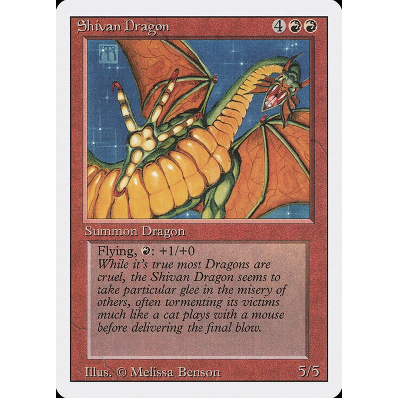 3ED: Shivan Dragon
