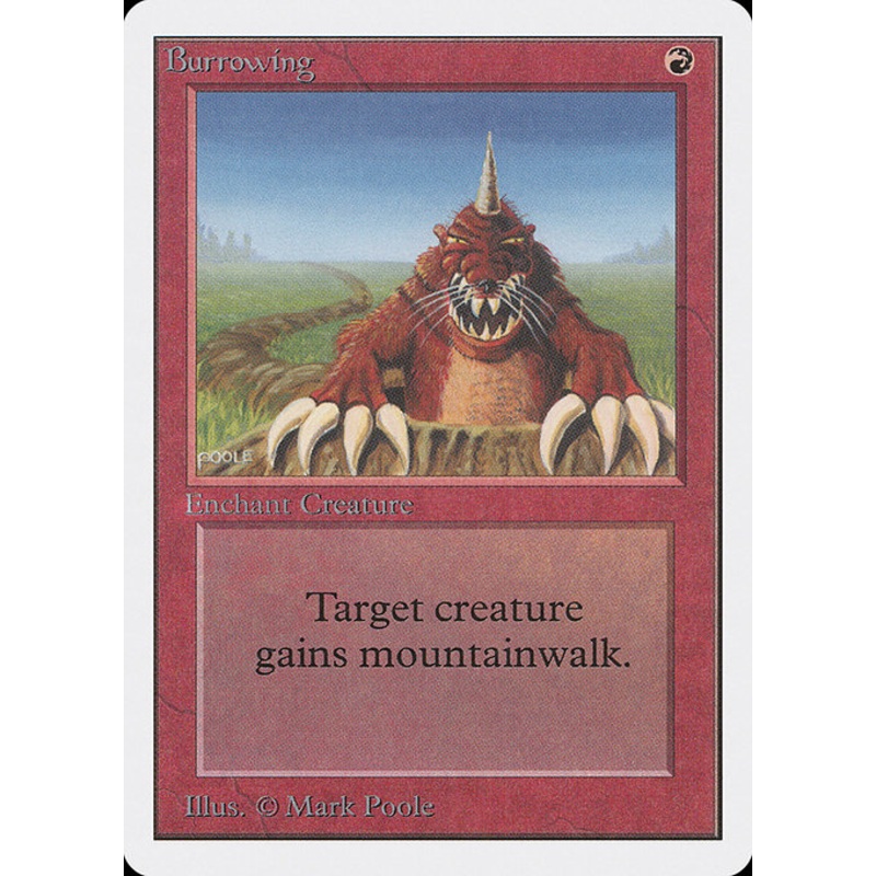 2ED: Burrowing