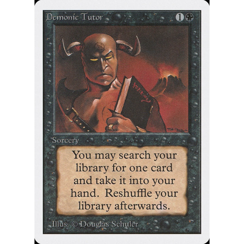 2ED: Demonic Tutor
