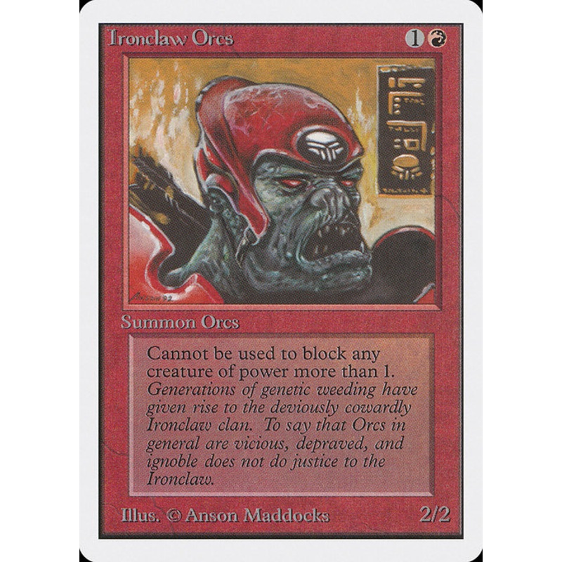 2ED: Ironclaw Orcs