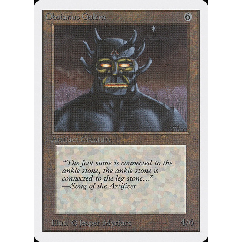 2ED: Obsianus Golem