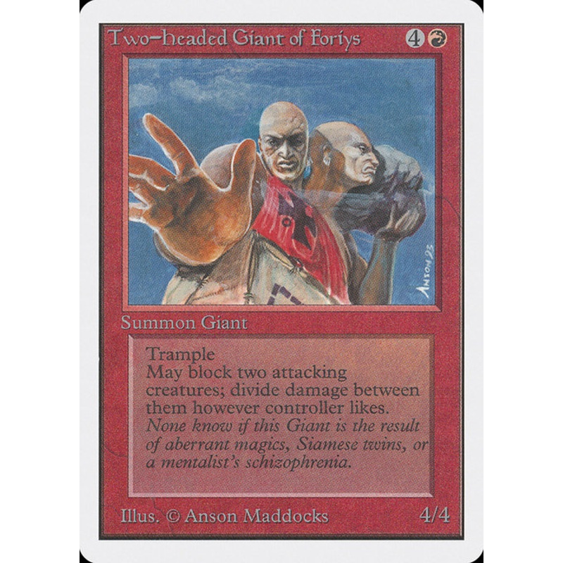2ED: Two-Headed Giant of Foriys