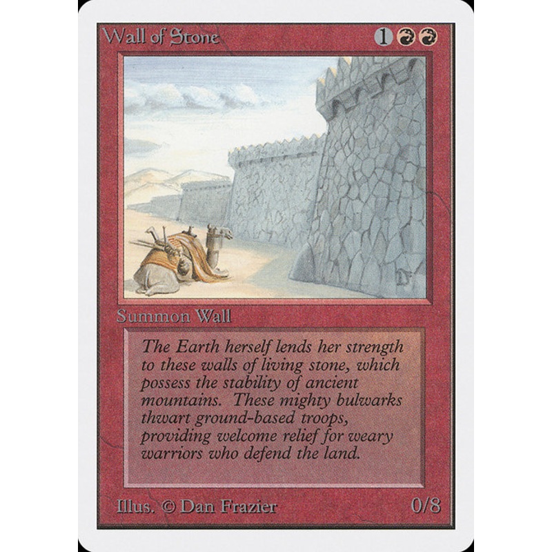 2ED: Wall of Stone